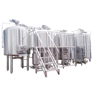 Equipamento de microcervejaria 6bbl 7bbl 8bbl 9bbl equipamento de fabricação de cerveja de aço inoxidável comercial